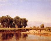 Indian Emcampment on the Platte River - 托马斯·沃辛顿·惠特里奇